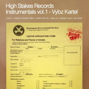 Vybz Kartel – High Stakes Records Instrumentals, Vol. 1