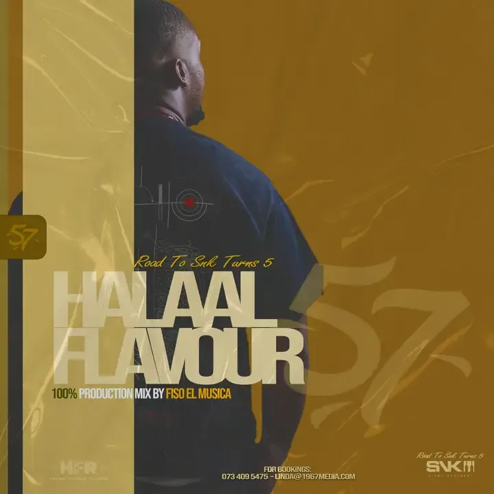 Fiso El Musica – Halaal Flavour #057 (100% Production Mix)